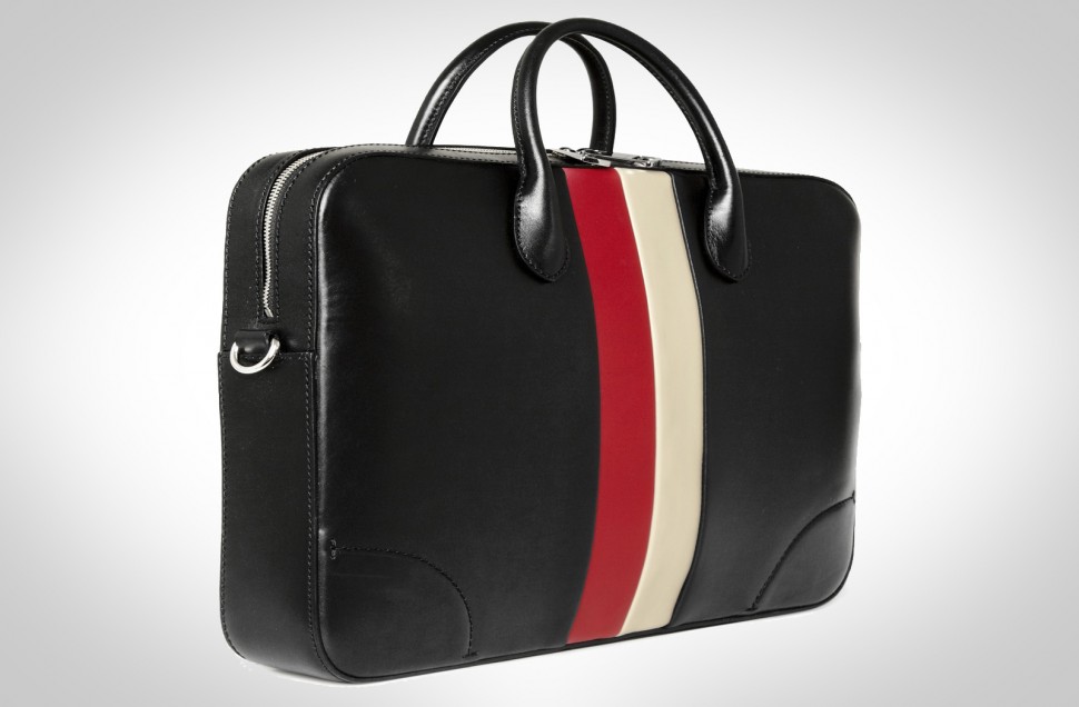 soft leather brief case