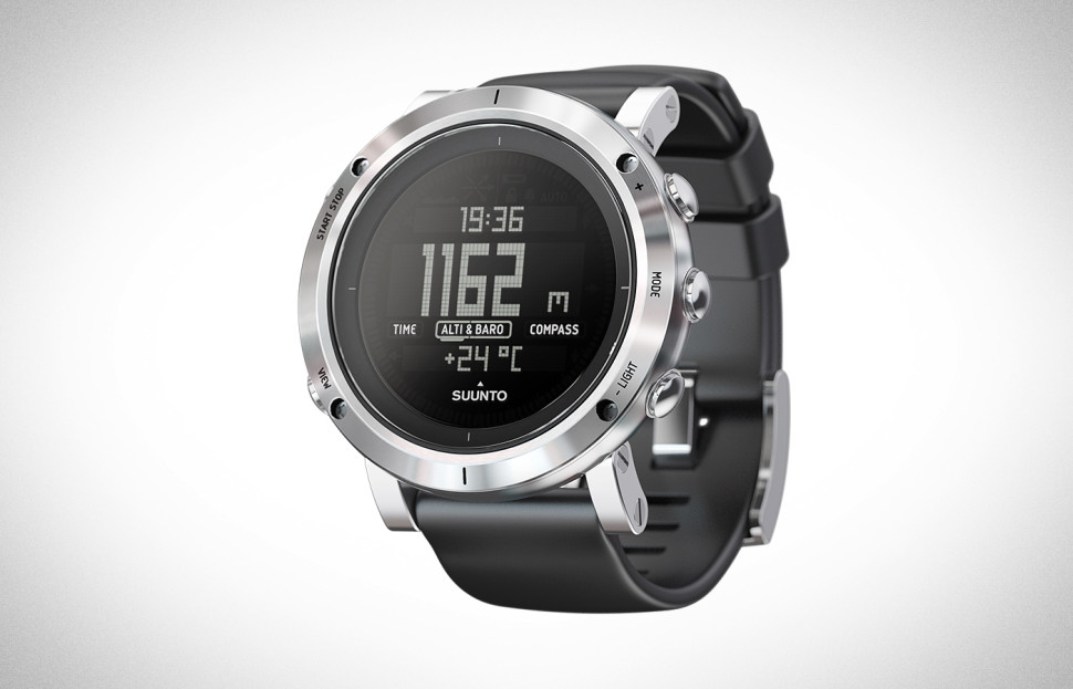 suunto brushed steel