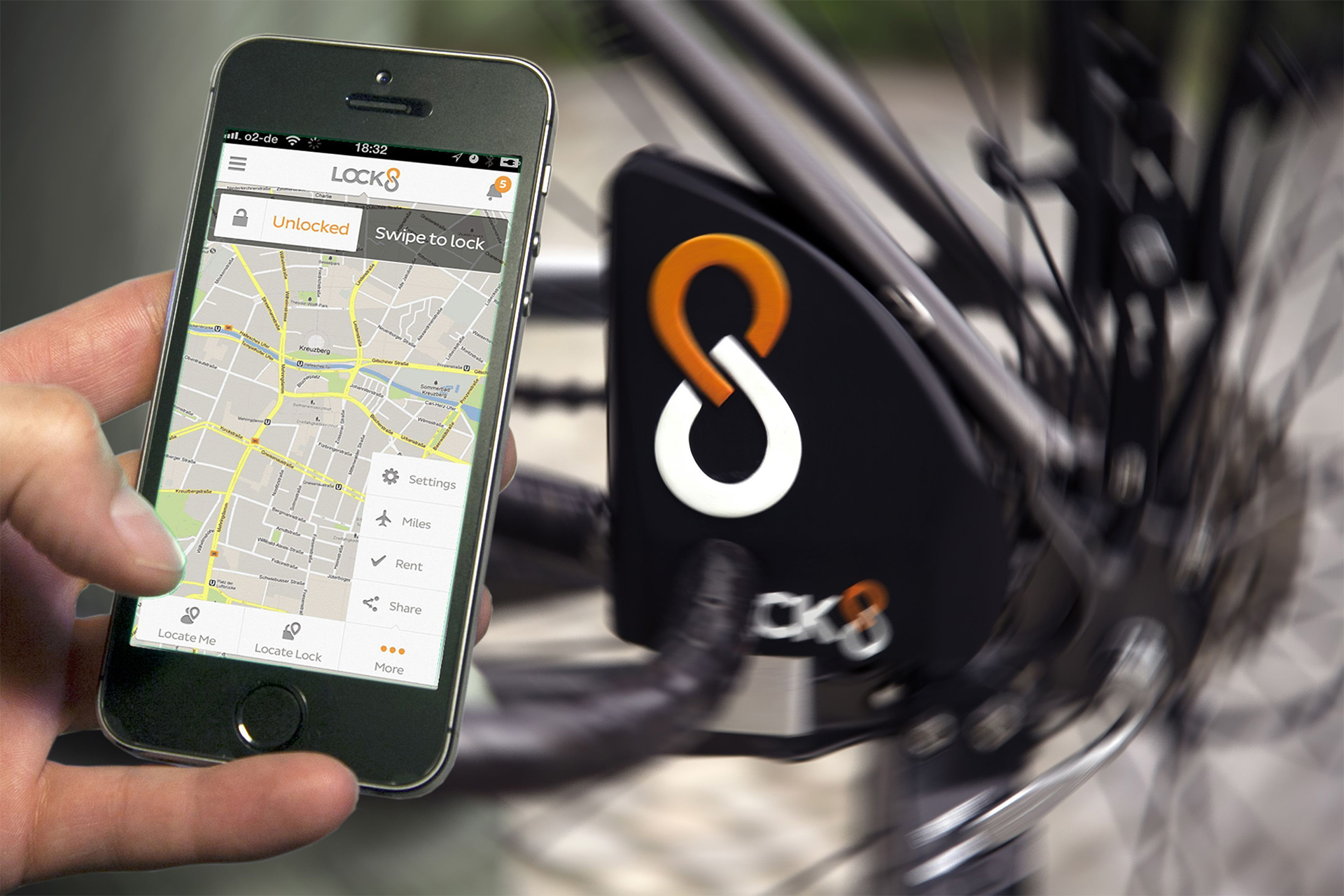 LOCK8 World's First Smart Bike Lock