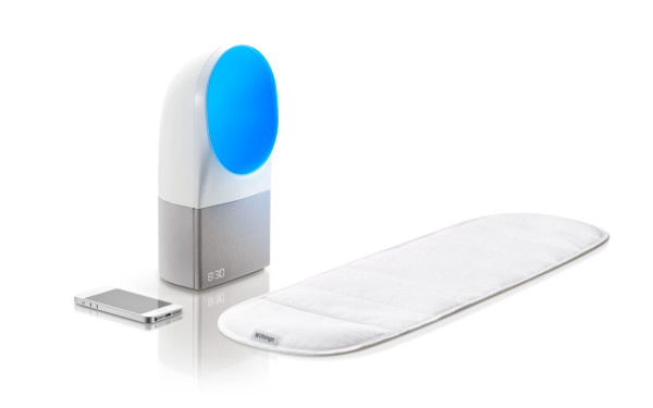 Withings Aura helps measure and monitor sleep cycles and patterns, measuring heart rate and breathing patterns